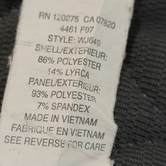 Brooks Shelter Technology Women's Black Hybrid Quilted Full Zip Jacket Large - Picture 14 of 14